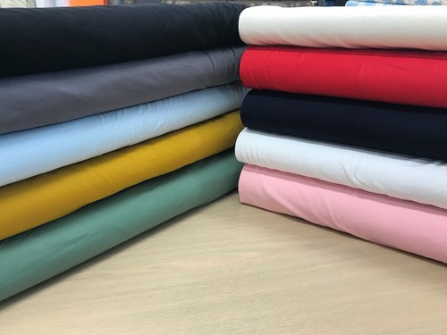 Plain cotton jersey fabric t - fabric,,