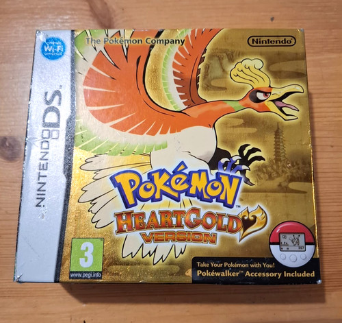 Pokemon heart gold pal - gold, uk