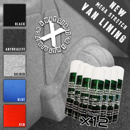 12m van wall - 2m, lining