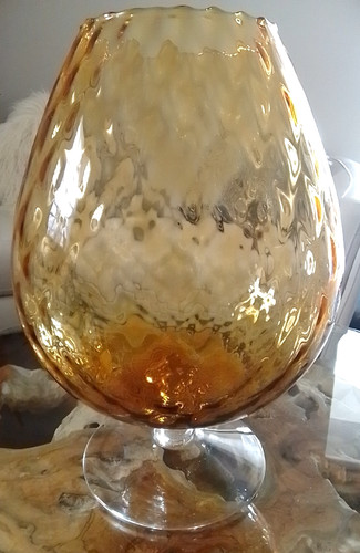 Vintage brandy amber - 15",
