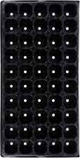 50 Cell Bedding Plant Pack Tray Inserts for Full Size Seed Propagator Trays