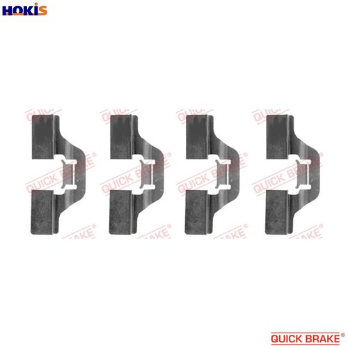Accessory kit disc brake pad - disc,