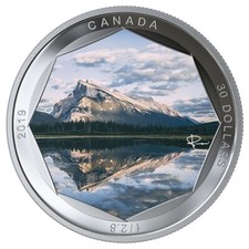 2019 Canada $30 Peter McKinnon Photo Series: Mount Rundle - Pure Silver Coin