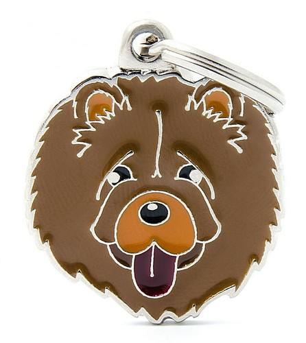 Chow dog tag - id, (10)