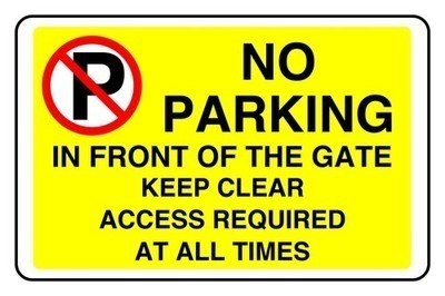 Parking front of the - of,