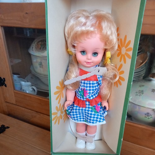 Vintage doll puppe - doll,