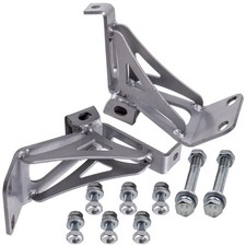 Engine Mount Brackets Set Small Block V8 fit 63-72 Chevy C10 GMC Truck