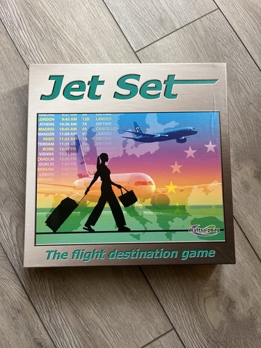 Jet set board game 2008 - set, game.