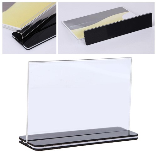 Acrylic sign holder menu flyer - acrylic,