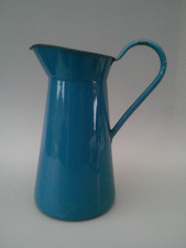 Vintage Teal Blue enamel