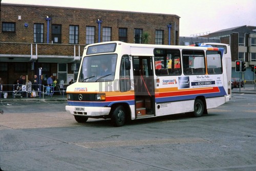 35mm slide sussex bus - sussex,