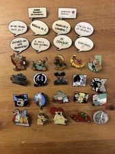 Pin's Folies❤️To enter special price Lot No. 2 30 pin's Corner Comics 