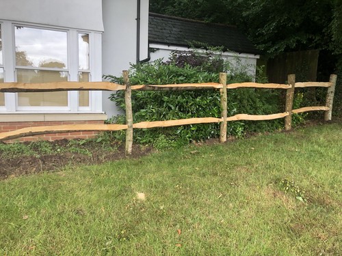 Post and rail - and,