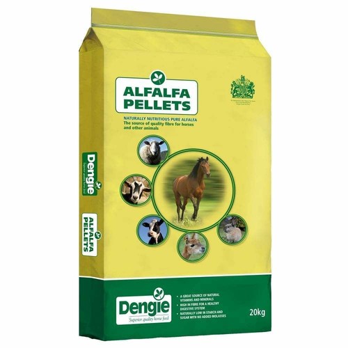 Dengie alfalfa pellets 20kg - alfalfa,
