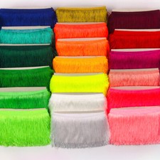 15cm Tassel Fringe Trim Sewing Edging Craft Lampshade Gatsby Dress Upholstery 