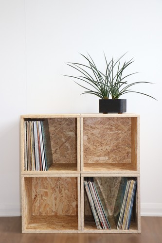 Vinyl record storage cubes - vinyl,