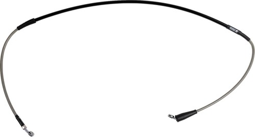 Front stainless steel braided - stainless,