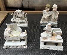 4 X Staffordshire Porcelain