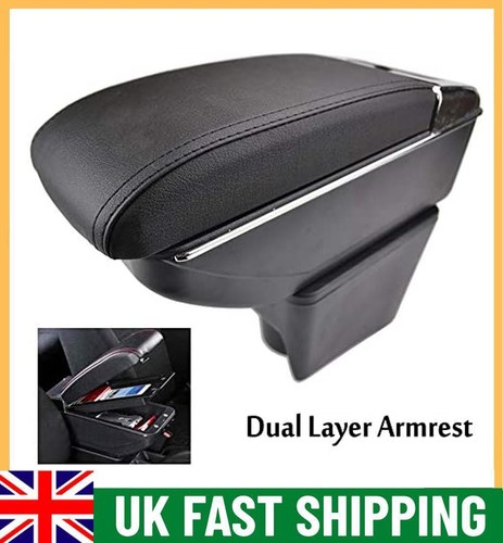 Dual layer armrest box - layer,