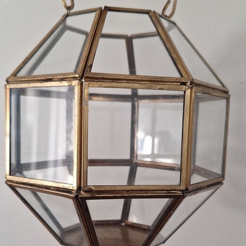 Hanging geometric glass - hanging,