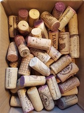25 used wine bottle corks (craft, wedding, fishing)