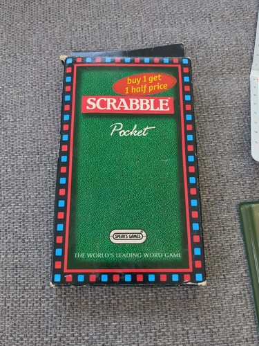 Spears vintage pocket scrabble - pocket,