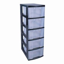 Really Useful Storage Tower 5 x 12 Litre Drawer
