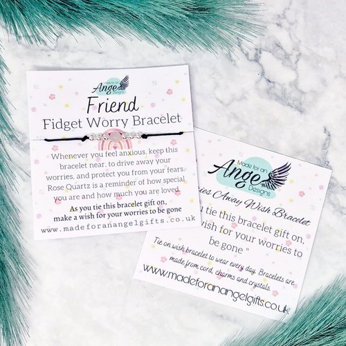 Friend fidget worry bracelet - friend,