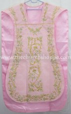 LIGHT ROSE Roman Chasuble