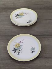 Alfred Meakin Vintage Floral 4 Side Plates  Fine Bone China