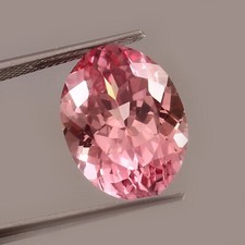 Natural Flawless Ceylon Padparadscha Sapphire Loose Oval Cut Gemstone 14.50 Ct