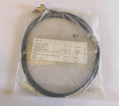 Speedo cable vauxhall victor - speedo,