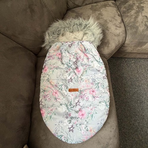 Faux fur baby footmuff - baby,