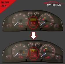 Audi A4 S4 B5 8D FIS Display LCD MFA Pixel Error Repair Speedometer Faulty