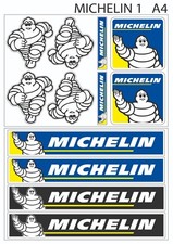 MICHELIN  Logos Sponsors Stickers  Decals Graphics Emblems Motorcycle Car