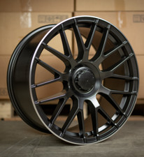 19" x7 matt black audi