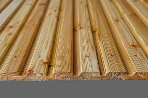 Siberian larch cladding double - cladding,