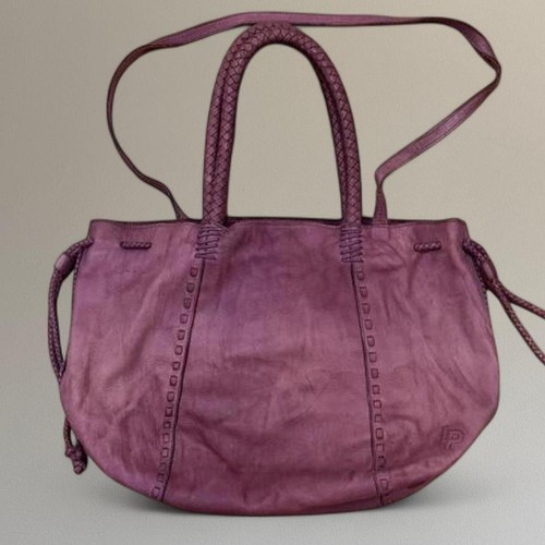Genuine leather tote - , bag