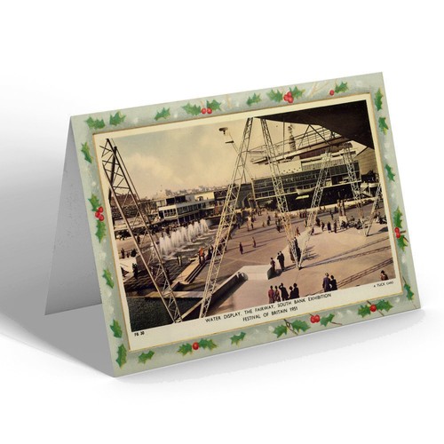 Christmas card vintage london - christmas,