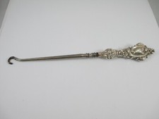 Wonderful "Art Nouveau" Silver Handled Boot Hook, Adie & Lovekin Ltd 1900 Birm