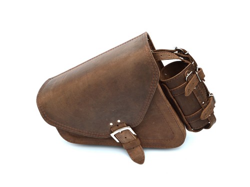 Brown leather swingarm single - brown,
