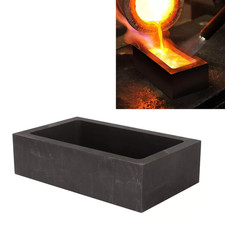 5000g Graphite Ingot Bar Mold Melting Casting Mould For Gold Silver Metal