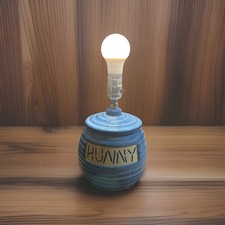Disney Winnie The Pooh Vintage 14” HUNNY Pot Nursery Lamp 2001 Honey