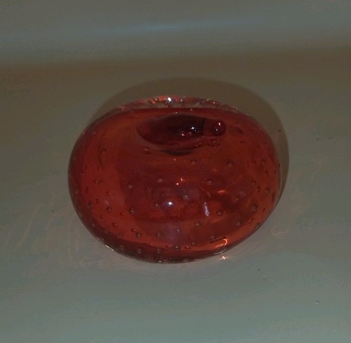 Red apple paperweight - apple,