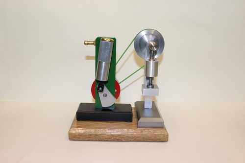 Model steam engine with - , power