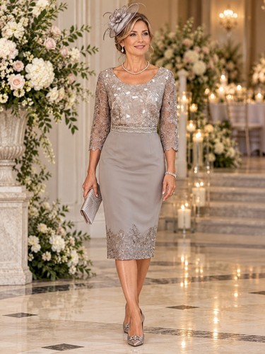Couture club taupe lace mother - taupe,