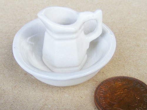 Dolls house jug - jug, bowl