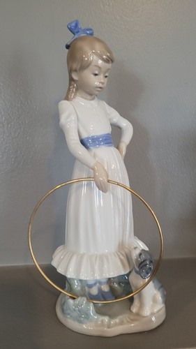 Nao porcelain figurine dog - figurine, 'my