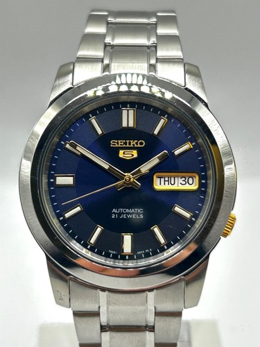 Seiko automatic blue dial - 5,