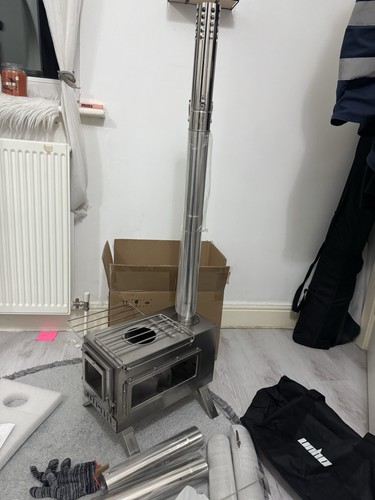 Large tent stove - large, portable